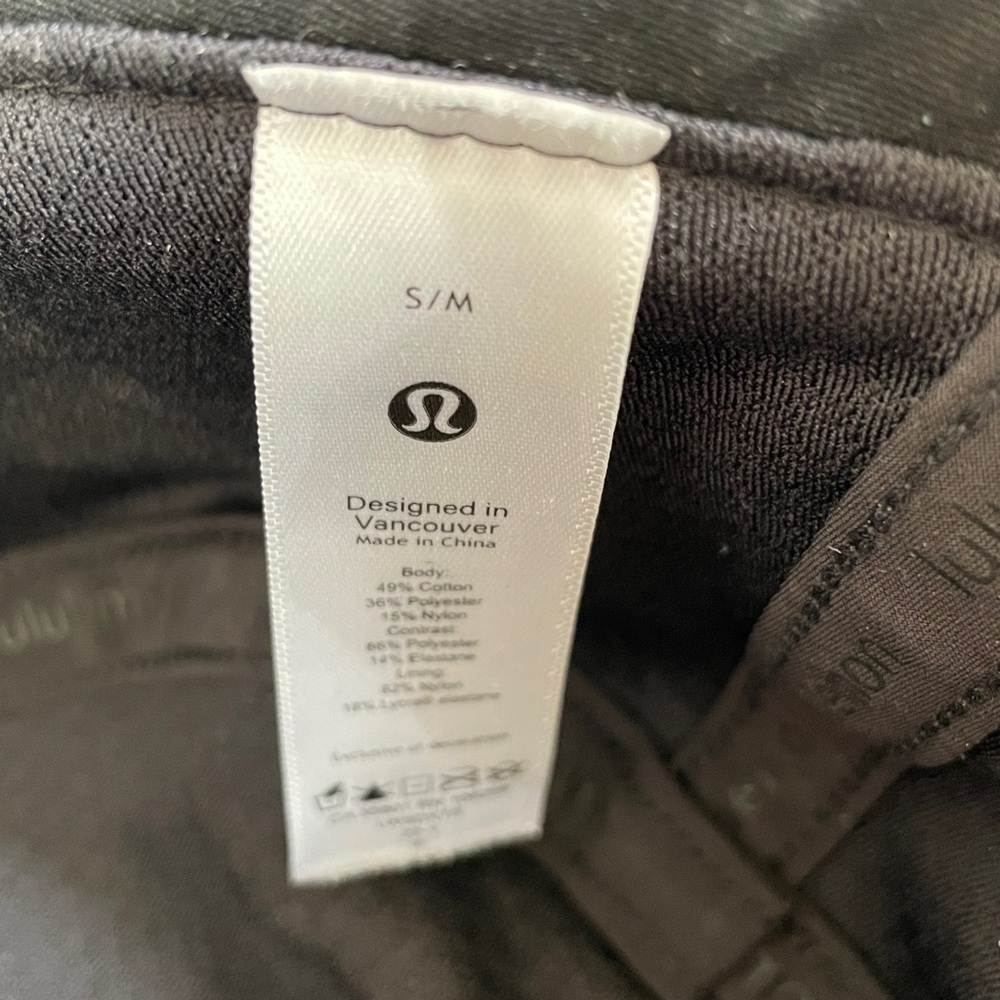 lululemon athletica Black Bucket Hat size S/M - Picture 6 of 7